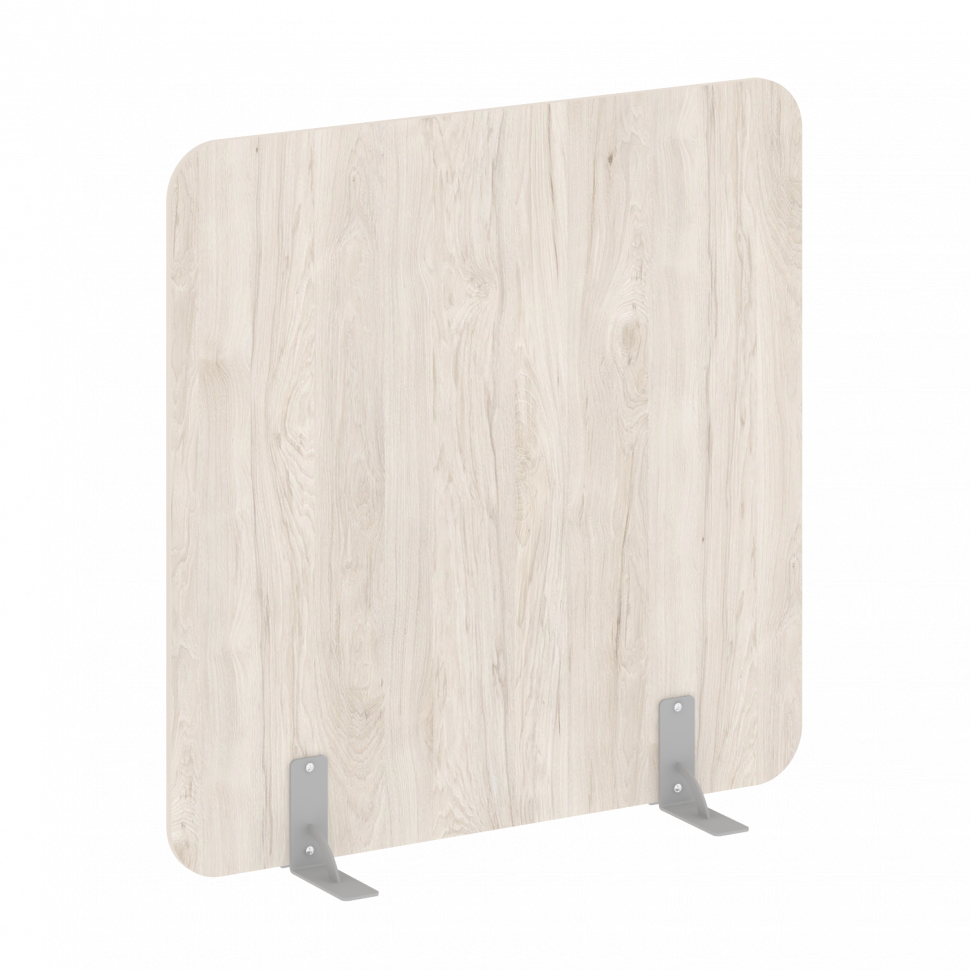 R-line Перегородки на металлических опорах на фетровых подпятниках DP.F-120-120 Денвер Светлый/Метал