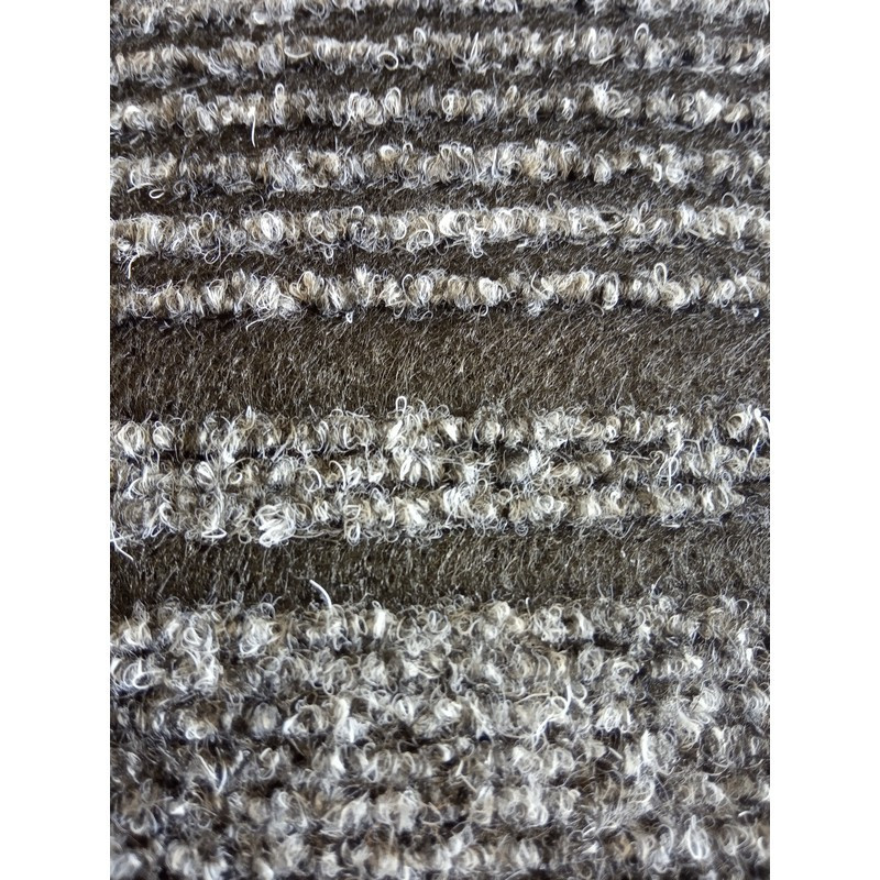 Коврик входной грязезащитный ворсовый дорожка 900мм х 10мтемно-серый-черный