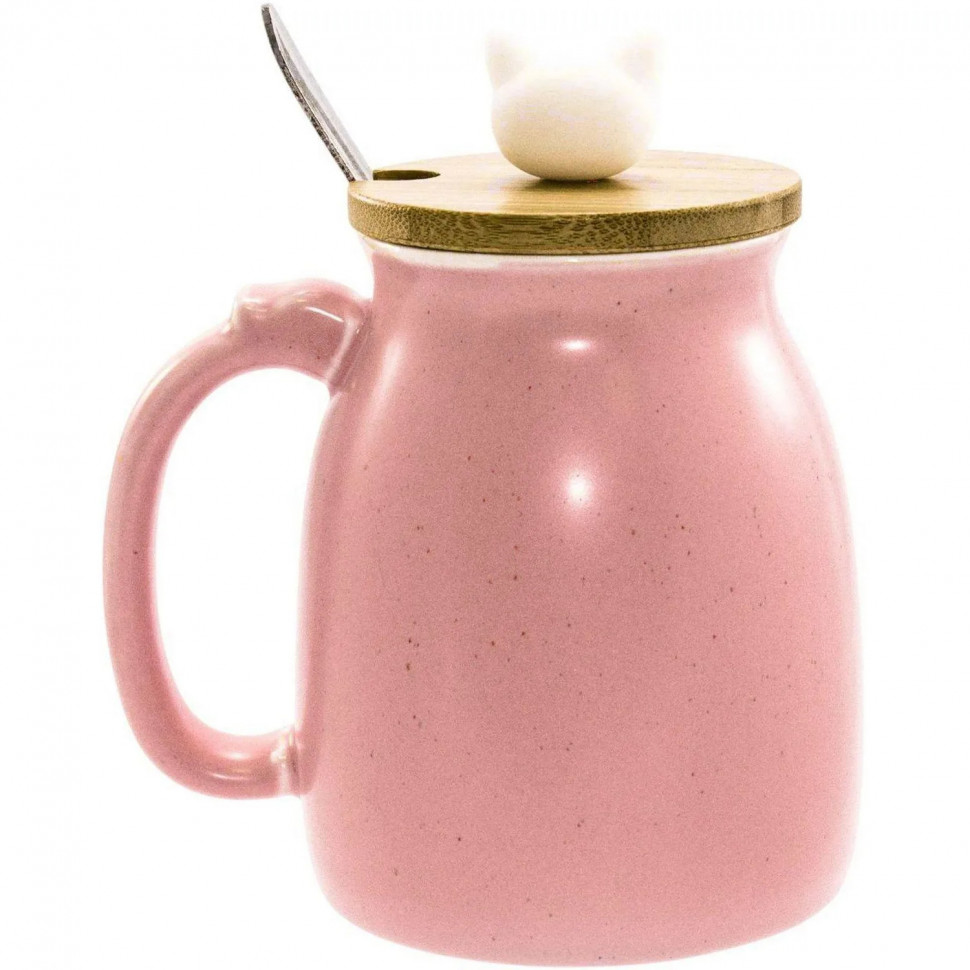 Кружка Котик с клубком №2  роз Эврика арт.99289