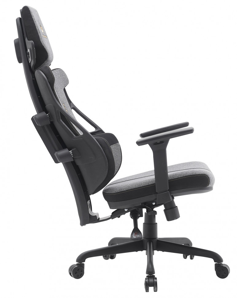 Геймерское кресло Everprof Serval (Сервал) S Ткань Черно-серый