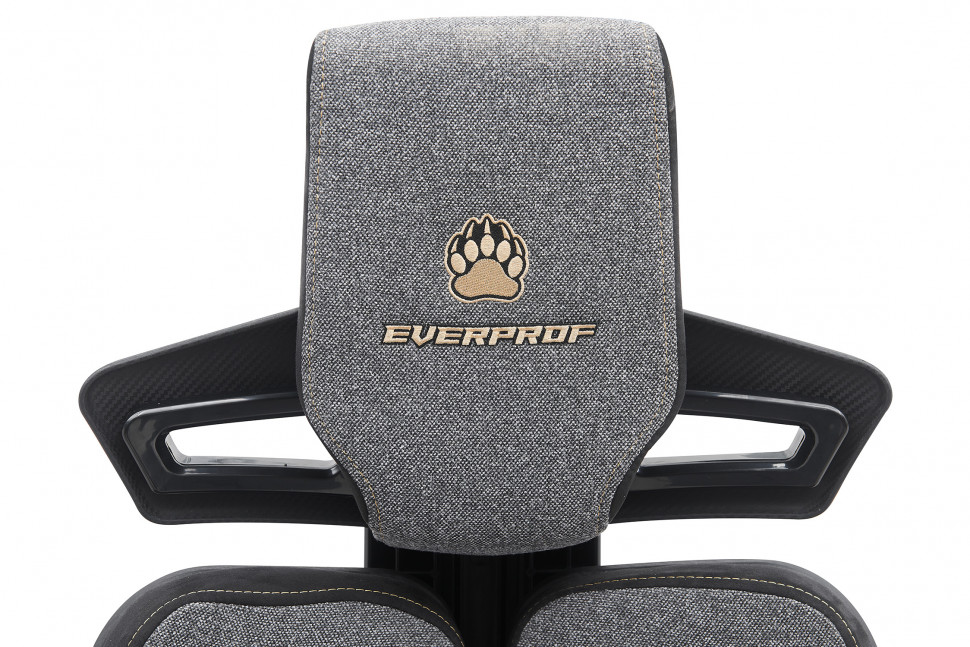 Геймерское кресло Everprof Serval (Сервал) S Ткань Черно-серый