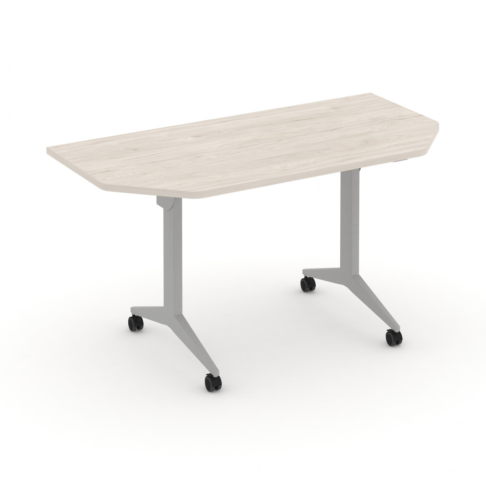 X-Pull Стол складной мобильный X.M-7.T1 Денвер Светлый/Металл Серый 1440*720*753 X-Pull Стол складной мобильный X.M-7.T1 Денвер Светлый/Металл Серый 1440*720*753