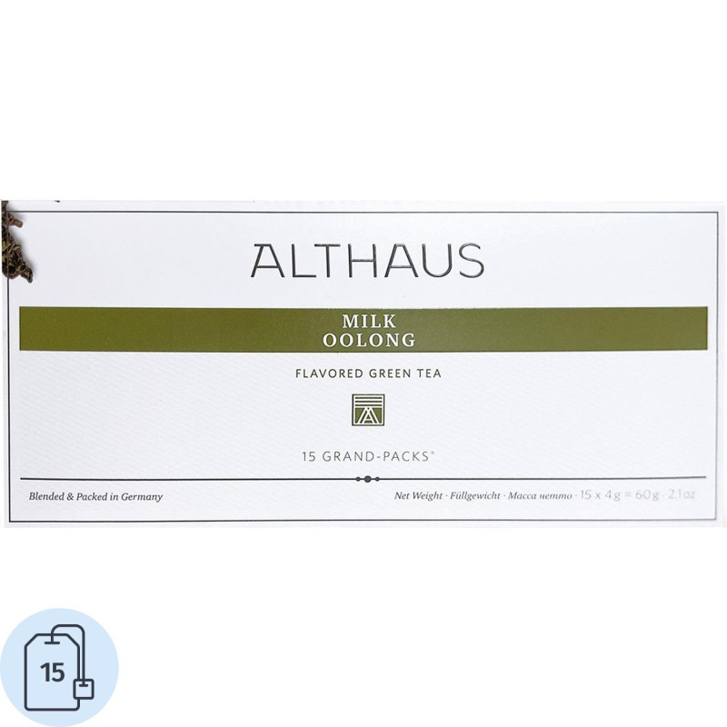 Чай Althaus Milk Oolong Grand Pack Молочный Улун, 15пак/уп (TALTHB-GP0058)