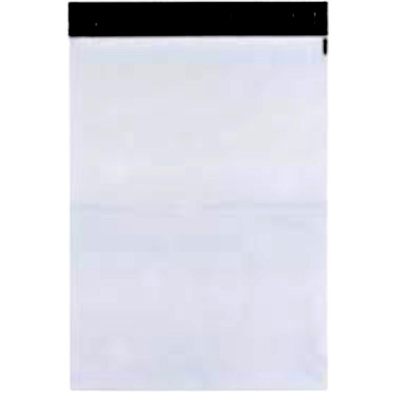 Курьер-пакет ПВД, без печати, без КСД, размер 240x320+40, 45 мкм, 25 шт/уп