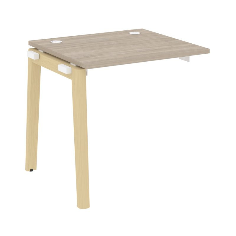 Onix Wood Наборный эл. раб. станции OW.1.NRS-0.7 Дуб Аттик/Дуб Светлый/Металл Белый 780*720*750