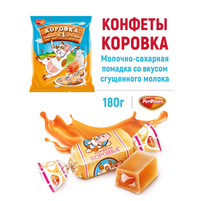 Конфеты Коровка, 180г