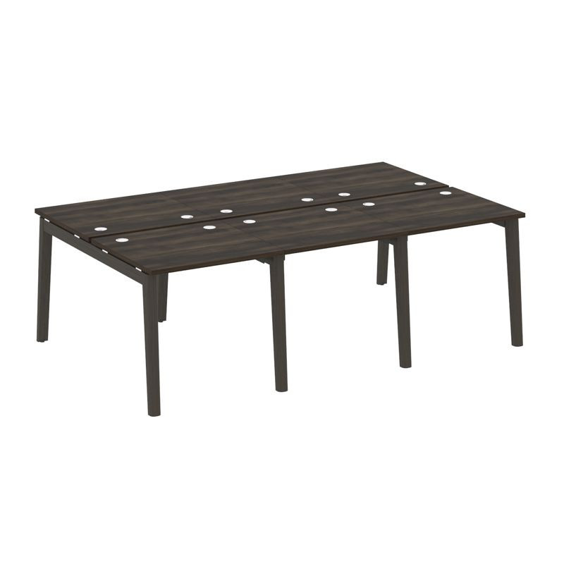 Onix Wood Рабочая станция OW.D.RS-6.0.7 Дуб Мали/Дуб Темный/Металл Антрацит 2340*1475*750