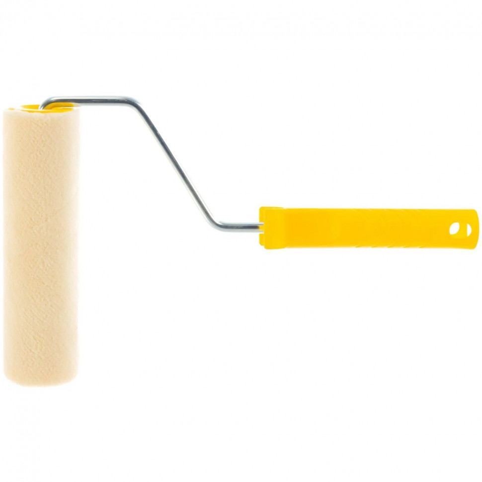 Валик БИБЕР 32503, велюр, с бюгелем, ворс 4мм, d8, 180мм СПб