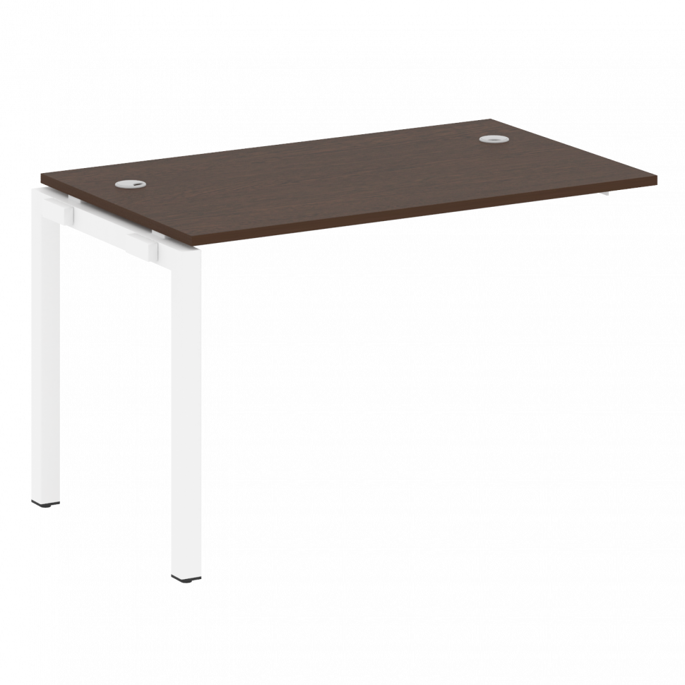 Metal System Quattro Проходной элемент рабочей станции на П-образном м/к 50БП.ПРС-СП-1.2 Венге Цаво/