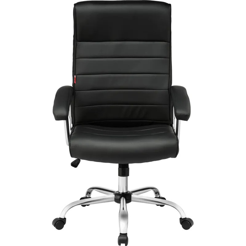 Кресло BN_Dt_EChair-586 TPU экокожа  черный, хром