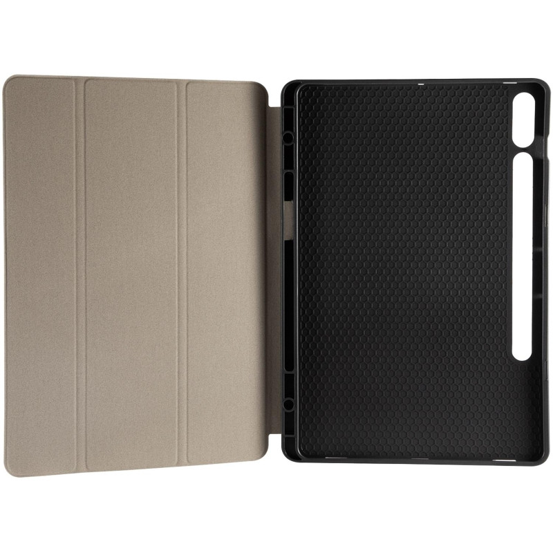 Чехол Red Line с силик крыш для Samsung Tab S9+/S9 FE+ 2023, со слотом, чер