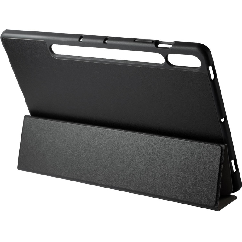 Чехол Red Line с силик крыш для Samsung Tab S9+/S9 FE+ 2023, со слотом, чер