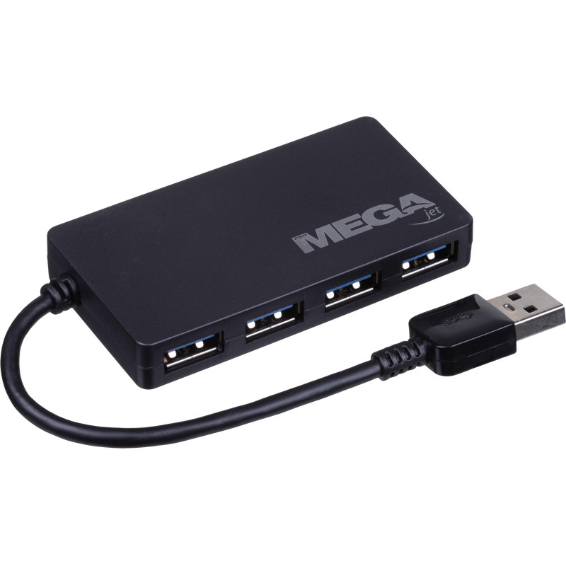 Разветвитель USB ProMega Jet HS005 USB 3.0x4/черный