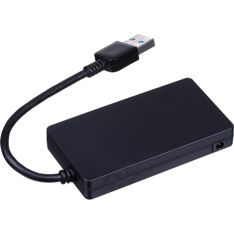 Разветвитель USB ProMega Jet HS005 USB 3.0x4/черный