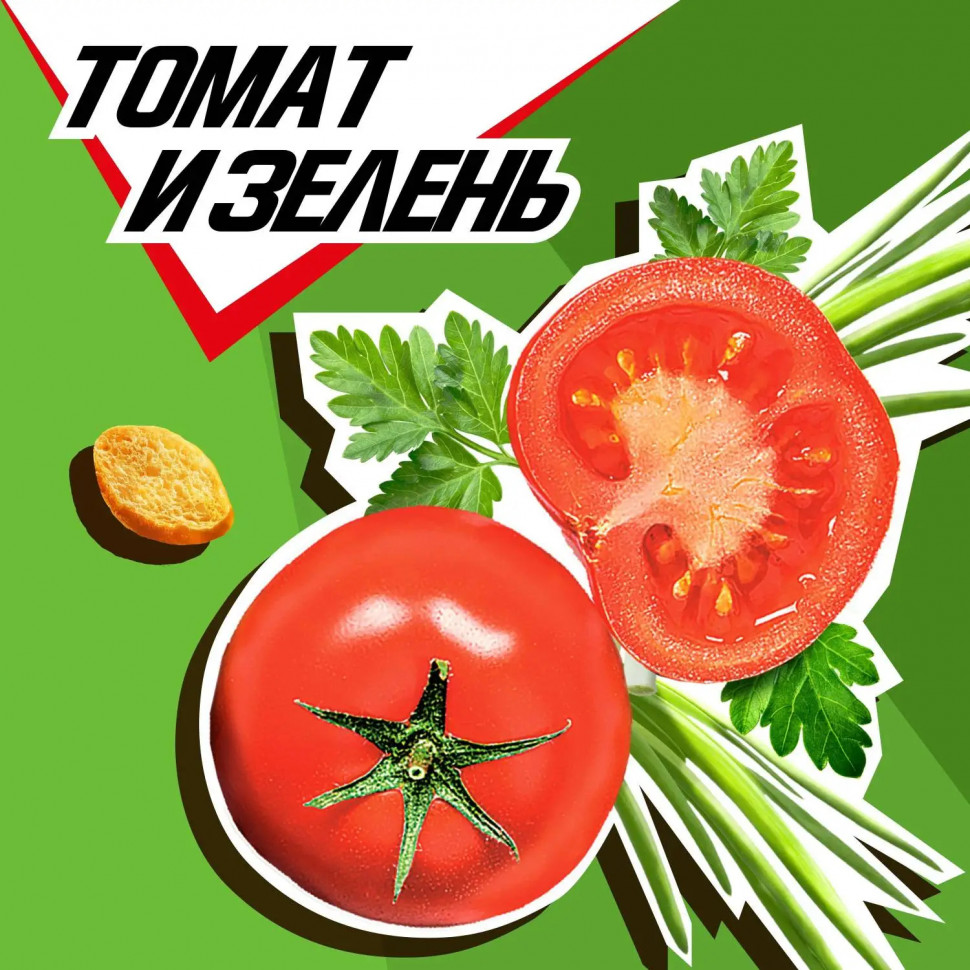 Сухарики Хрустим багет томат/зелень, 60гx24шт/уп