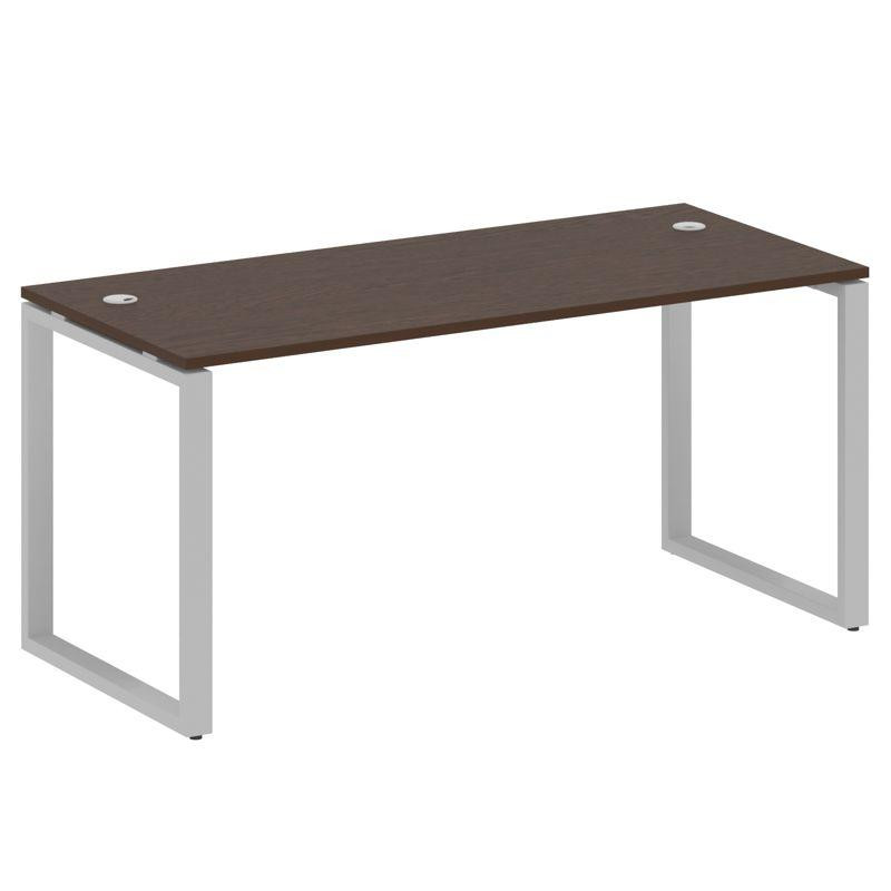 Metal System Стол письменный на О-образном м/к БО.СП-4 Венге Цаво/Металл Серый 1600*720*750 Metal System Стол письменный на О-образном м/к БО.СП-4 Венге Цаво/Металл Серый 1600*720*750
