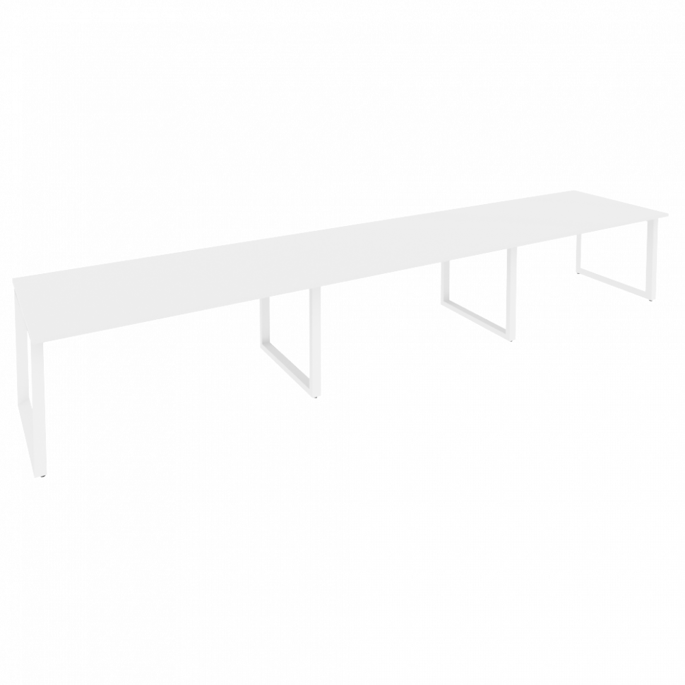 Onix Стол переговорный O.MO-PRG-3.4 Белый Бриллиант/Металл Белый 4740*980*750 Onix Стол переговорный O.MO-PRG-3.4 Белый Бриллиант/Металл Белый 4740*980*750