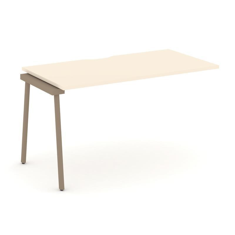 Estetica Наборный элемент рабочей станциии ES.1.NRS-3-VP Сатин/Металл Латте 1380*730*750 Estetica Наборный элемент рабочей станциии ES.1.NRS-3-VP Сатин/Металл Латте 1380*730*750