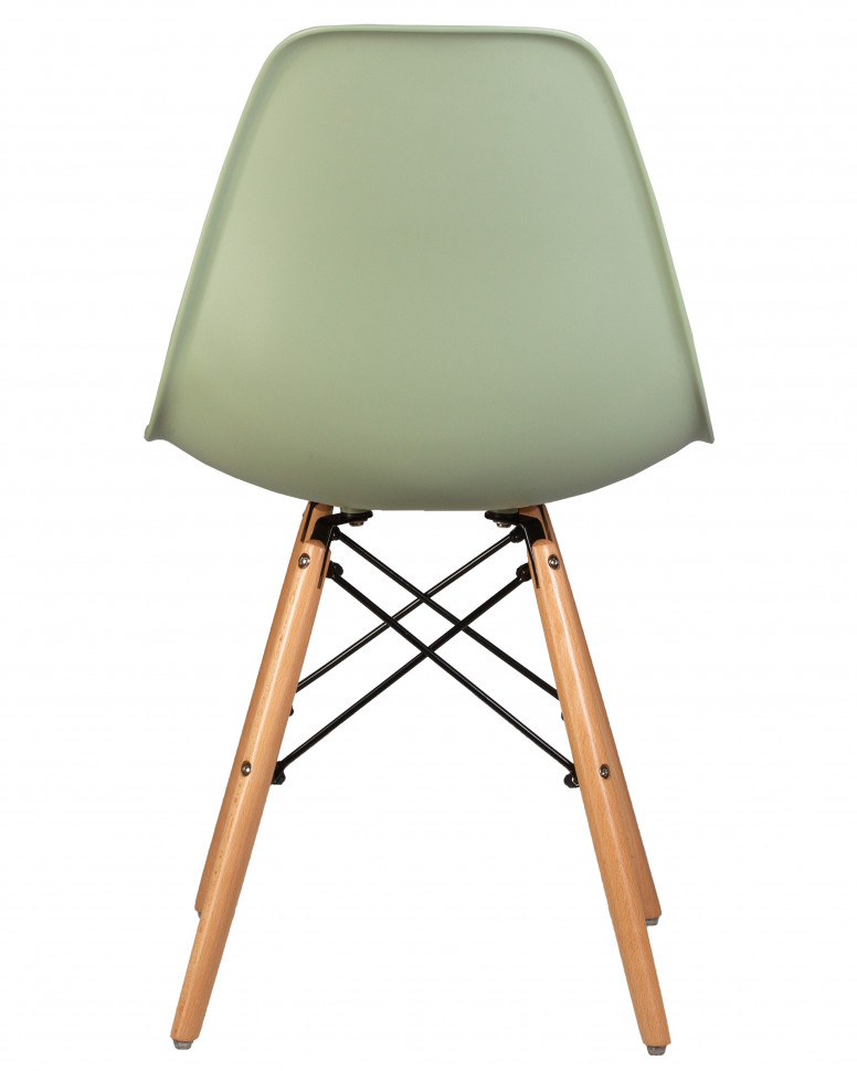 Стул обеденный DOBRIN DSW, ножки светлый бук, цвет мятный (NX-G-09)