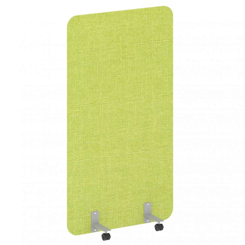 R-line soft Перегородка на металлических опорах, на роликах AP.R-100-180 Romeo 07/Металл Серый 1000*