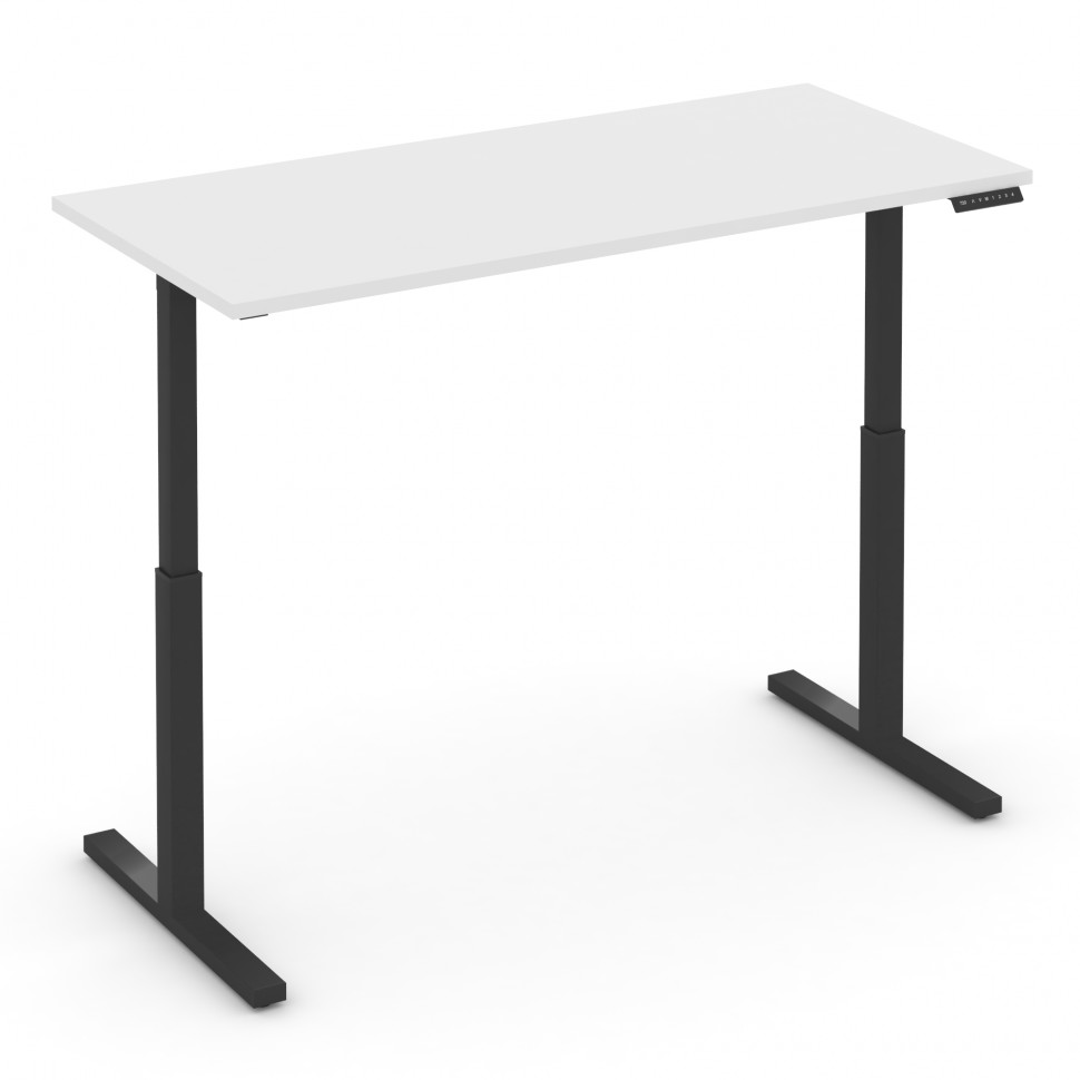 Move up Стол электроподъемный MV.SE-4.7 Белый Бриллиант/Металл Черный 1580*720*720-1190 Move up Стол электроподъемный MV.SE-4.7 Белый Бриллиант/Металл Черный 1580*720*720-1190