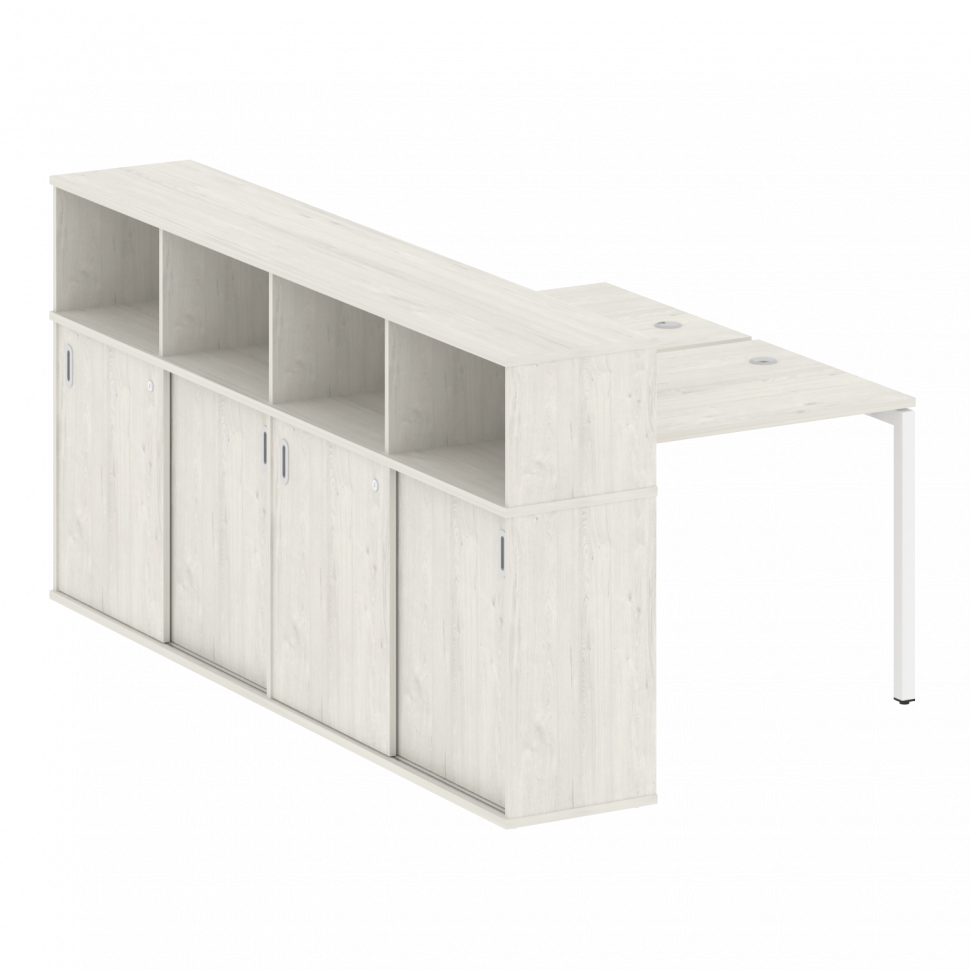 Metal System Quattro Рабочая станция с шкафом-купе на П-образном м/к 40БП.РС-СШК-4.1 Т Дуб Наварра/М Metal System Quattro Рабочая станция с шкафом-купе на П-образном м/к 40БП.РС-СШК-4.1 Т Дуб Наварра/М