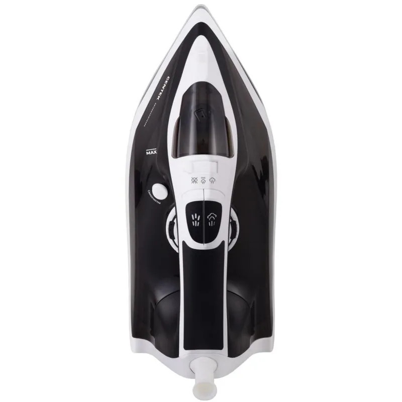Утюг Centek CT-2317 (черный) 2800 Вт, керам. подошва, паровой удар