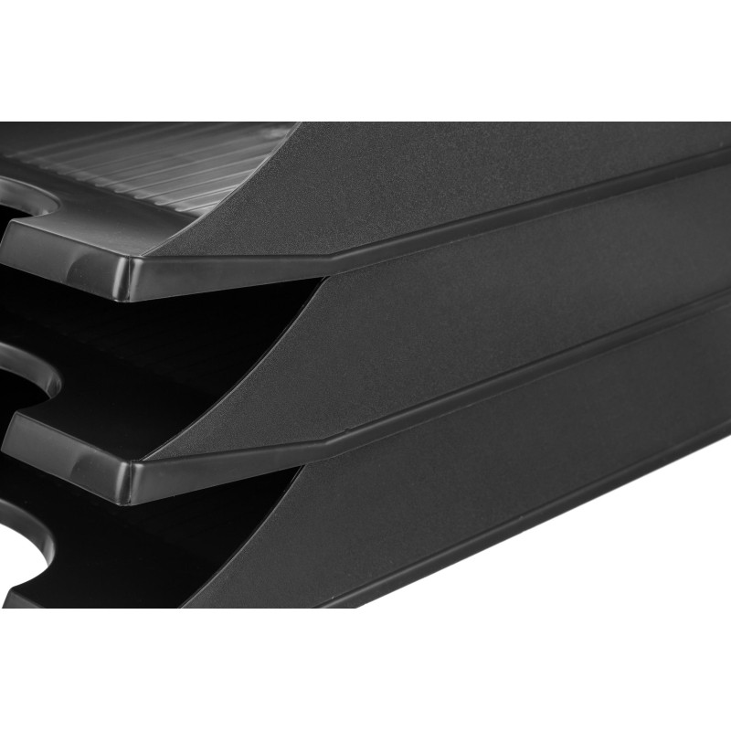 Лоток горизонтальный  Attache Economy office гранд черный юпп