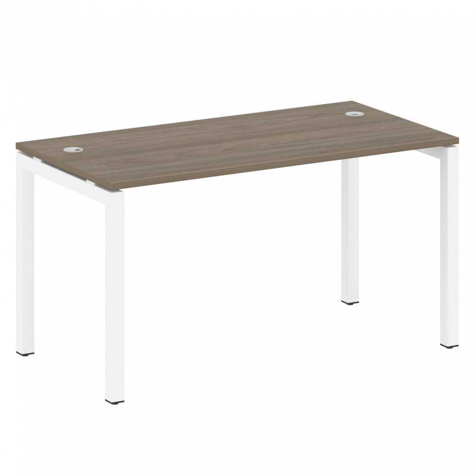 Metal System Quattro Стол письменный на П-образном м/к 50БП.СП-3 Вяз Благородный/Металл Белый 1400*7 Metal System Quattro Стол письменный на П-образном м/к 50БП.СП-3 Вяз Благородный/Металл Белый 1400*7