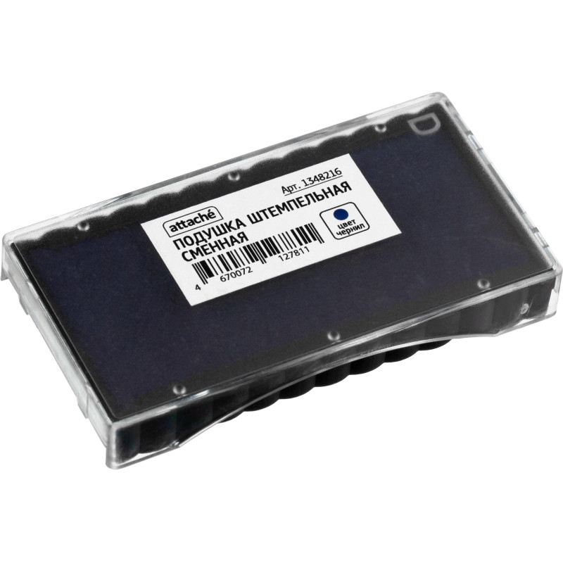 Подушка штемпельная сменная Attache синяя для артикула 1348209