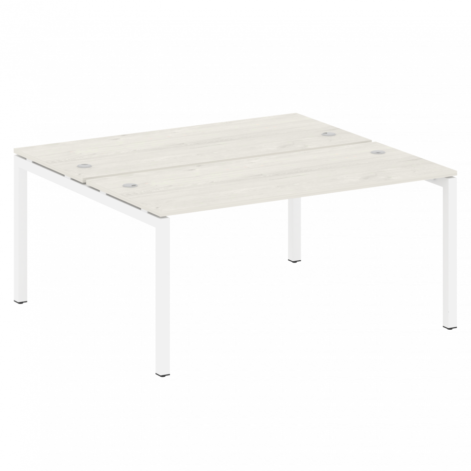Metal System Quattro Рабочая станция на П-образном м/к 50БП.РАС-СП-2.4 Дуб Наварра/Металл Белый 1600 Metal System Quattro Рабочая станция на П-образном м/к 50БП.РАС-СП-2.4 Дуб Наварра/Металл Белый 1600