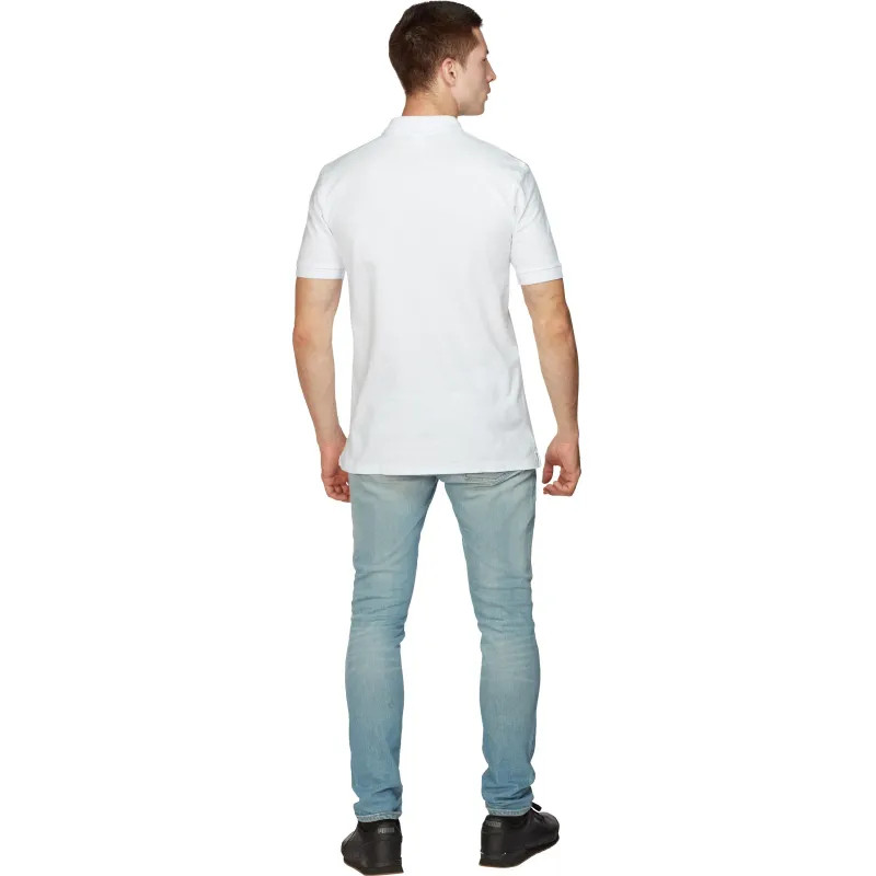 Рубашка Поло (190г.) кор.рукав бел.(XL)