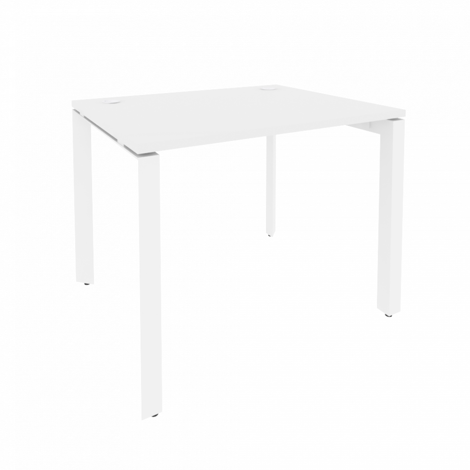 Onix Стол рабочий на П-образном м/к O.MP-SP-1.8 Белый Бриллиант/Металл Белый 980*800*750