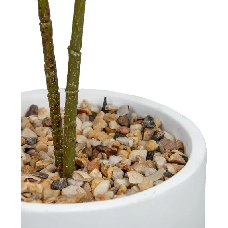 Цветок искусственный Дерево в цемент горшке с подставк,Д140 Ш140 В790,Mia8