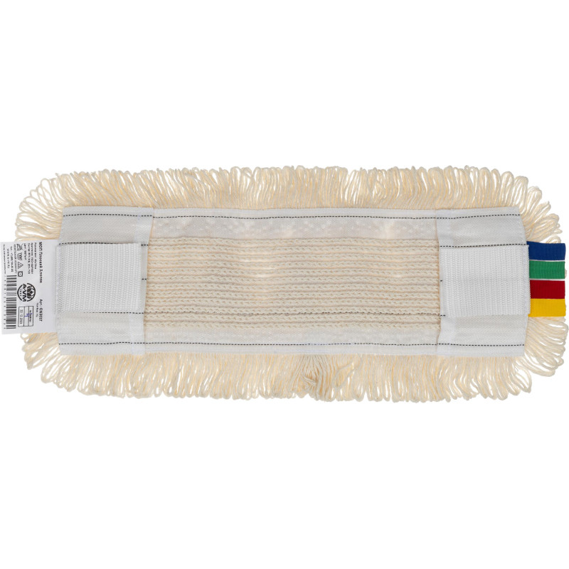 Насадка МОП плоский, 40х13 см, хлопок, ухо+карман CN3037