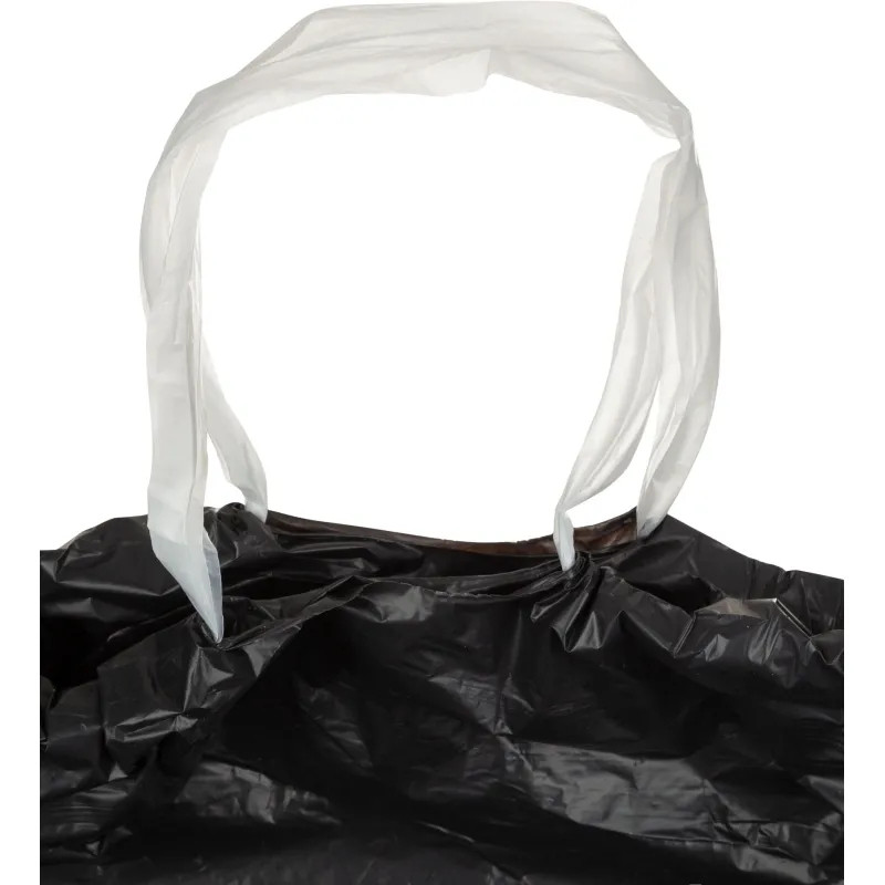 Мешки для мусора ПВД 40л 30мкм 20шт/рул черные 55х70см Luscan сзав-ми_СПБ