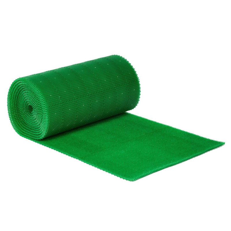 Коврик входной Травка из полиэтиленового модуля 0,92х11,8м зеленый 11073