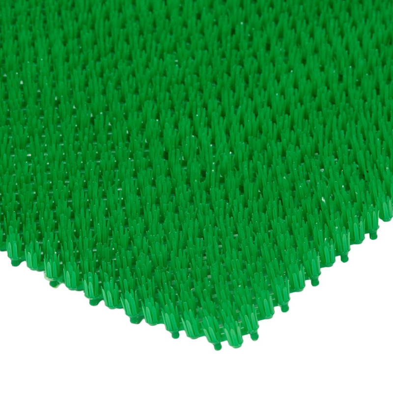 Коврик входной Травка из полиэтиленового модуля 0,92х11,8м зеленый 11073