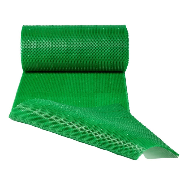 Коврик входной Травка из полиэтиленового модуля 0,92х11,8м зеленый 11073