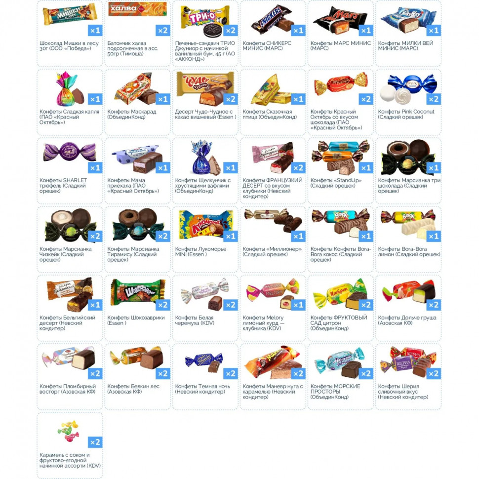 Новогодний сладкий подарок 'Лошадка хозяюшка' 1000 грамм, А25106