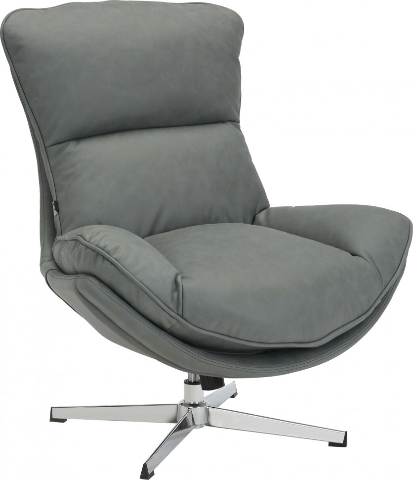 Кресло мягкое Everprof Mango (Манго) Ткань Серый