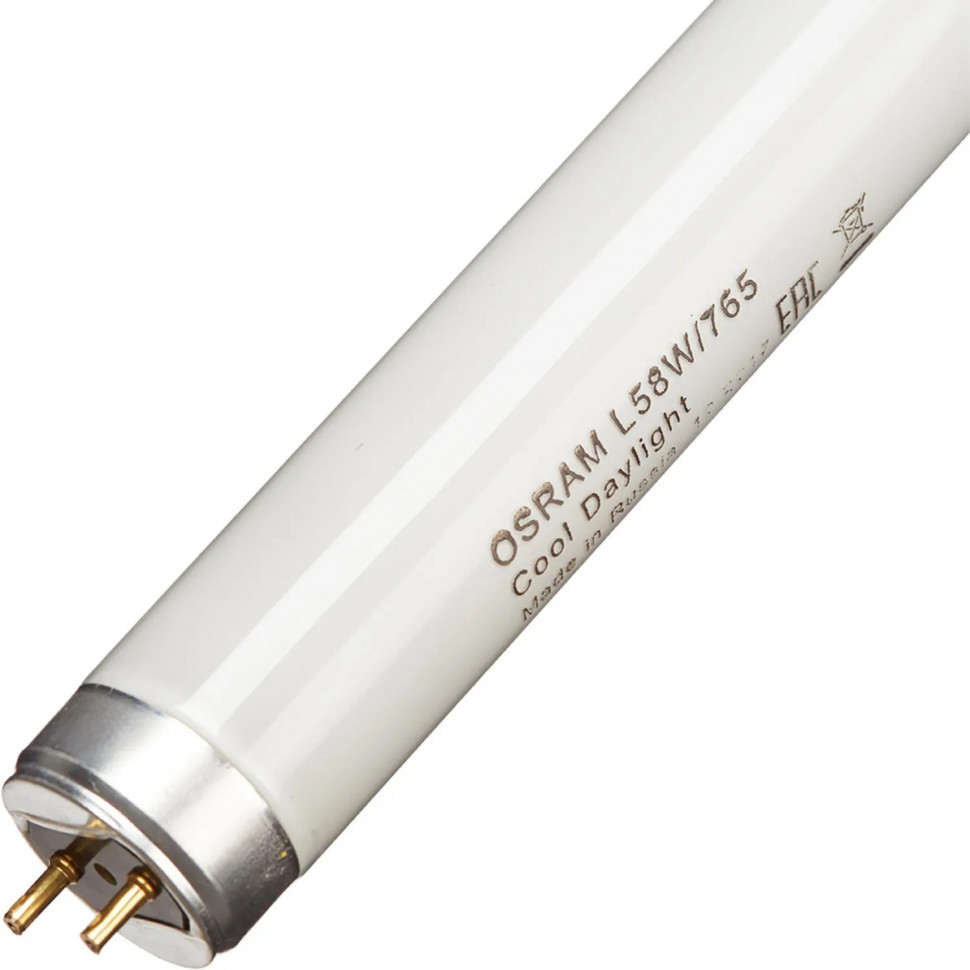 Лампа люминесцентная Osram  L 58W/765 G13 6400К хол.дневн. 25шт/уп