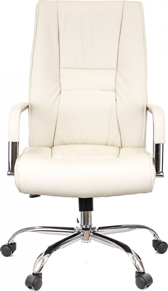 Кресло Everprof Kent (Кент) TM Экокожа Кремовый