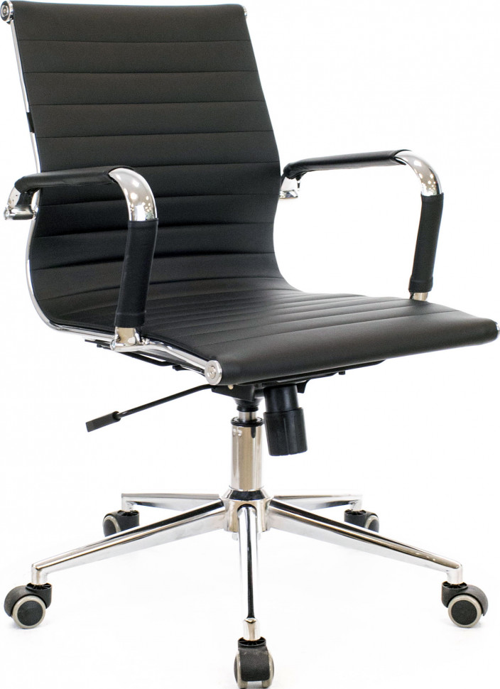 Кресло Everprof Leo (Лео) Т Экокожа Черный
