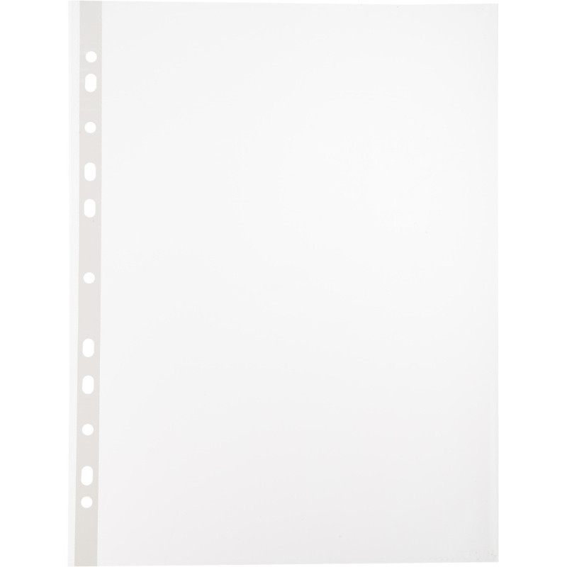 Файл-вкладыш Attache Economy  А4, рифленые, 25мкм, 100шт/уп