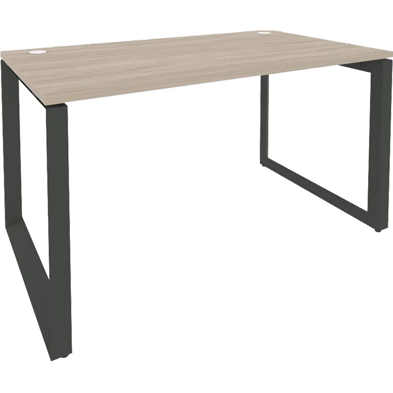 Стол 0MX_ONIX-О О на металлокаркасе O.MO-SP-3.8 аттик дуб/антрацит Ш1380