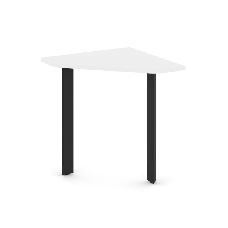 Style Project Угловой элемент стола SN-59.USP-021 Белый/Металл Черный 800*800*750
