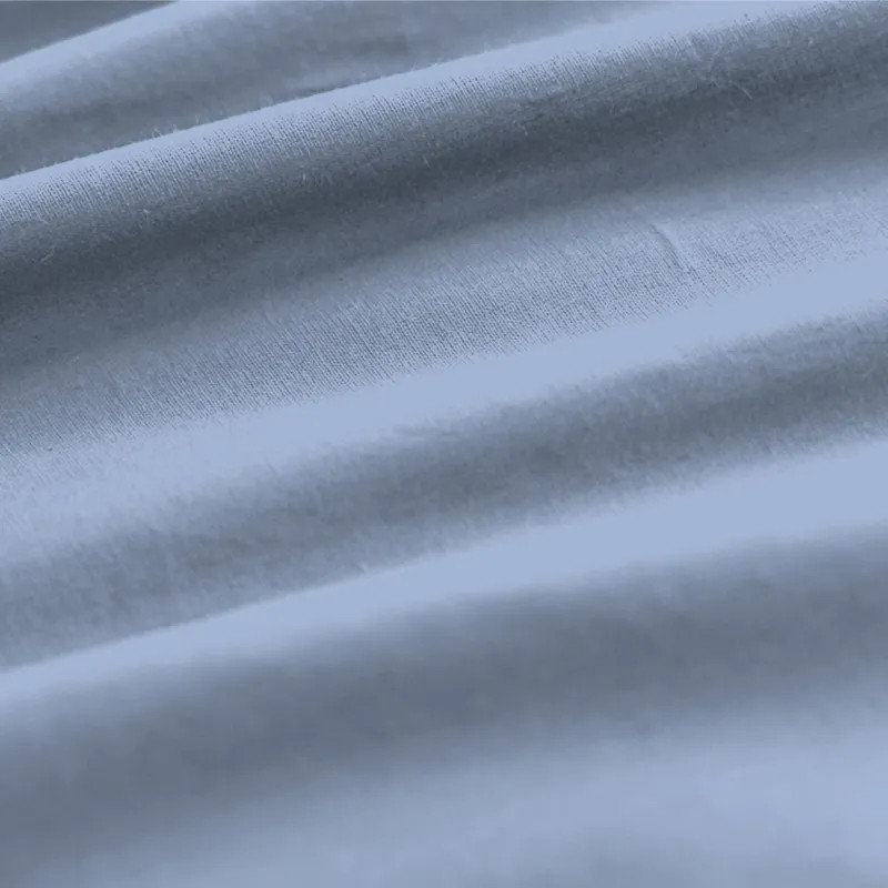 Постельное белье 2сп Поплин гл/кр (нав.50х70-2шт), Деним,299506