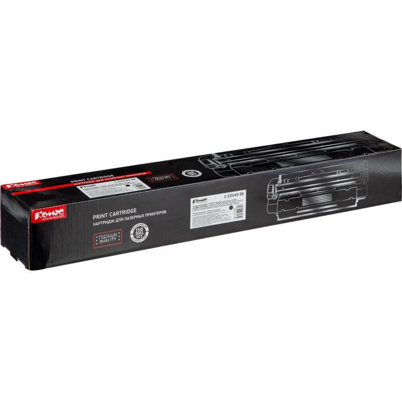 Тонер-картридж КОМУС C-EXV49 чер. Для Canon iR-ADV C33xx