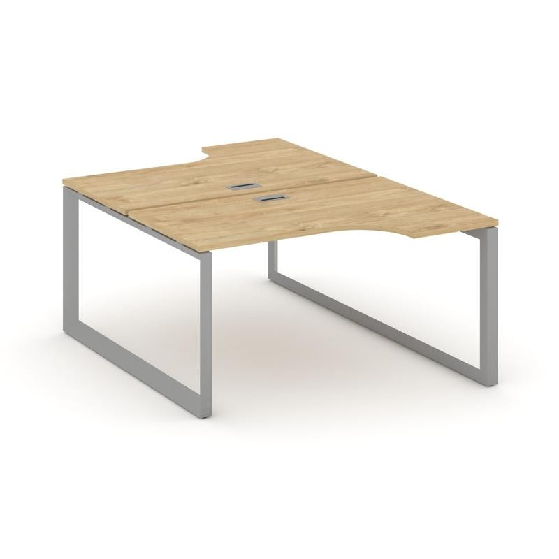 Style Project Рабочая станция эргономичная SN-59O.DRPA-002 Тиквуд Светлый/Металл Серый/Серебро Заглу